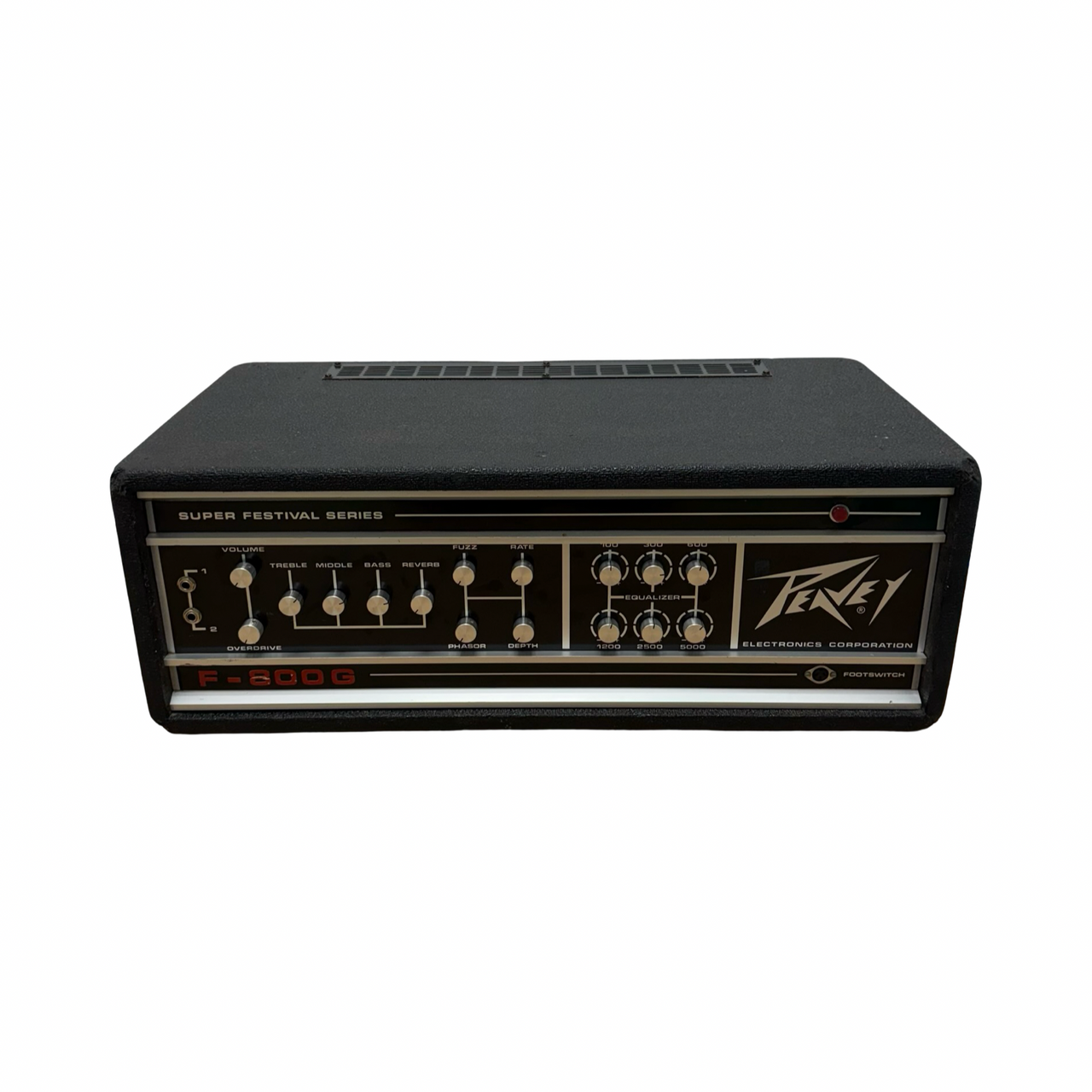 Used Peavey 1970S F-800G 400-WATT BASS HEAD RESTORED Vintage Bass