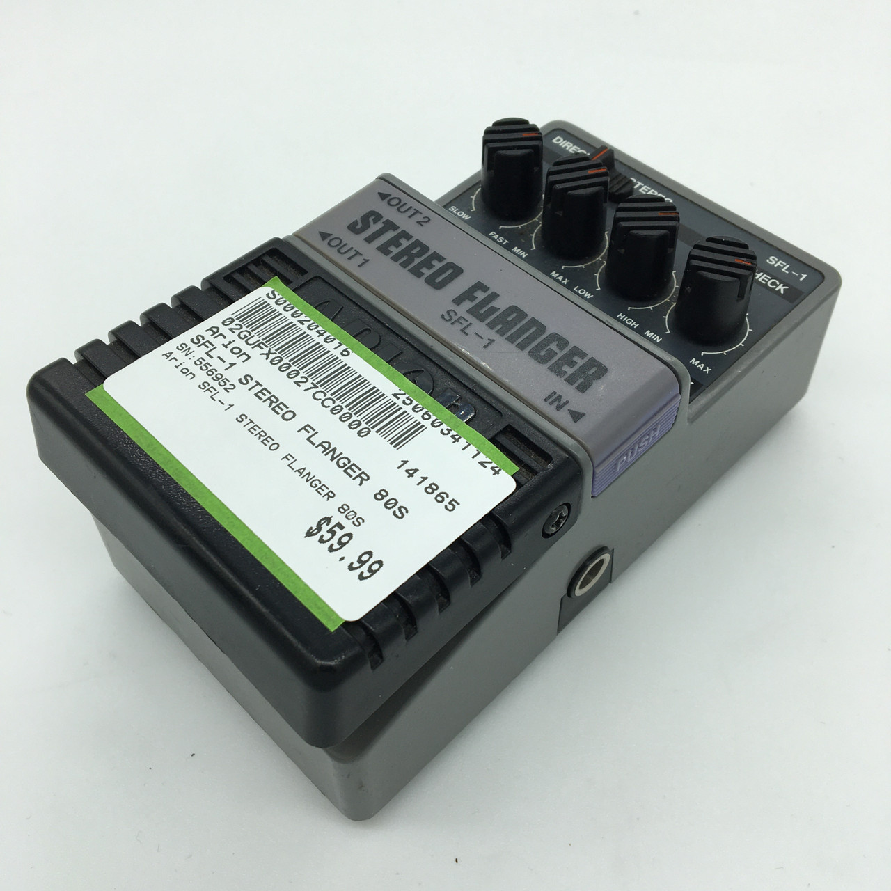 Used Arion SFL-1 STEREO FLANGER 80S Flanger Pedal