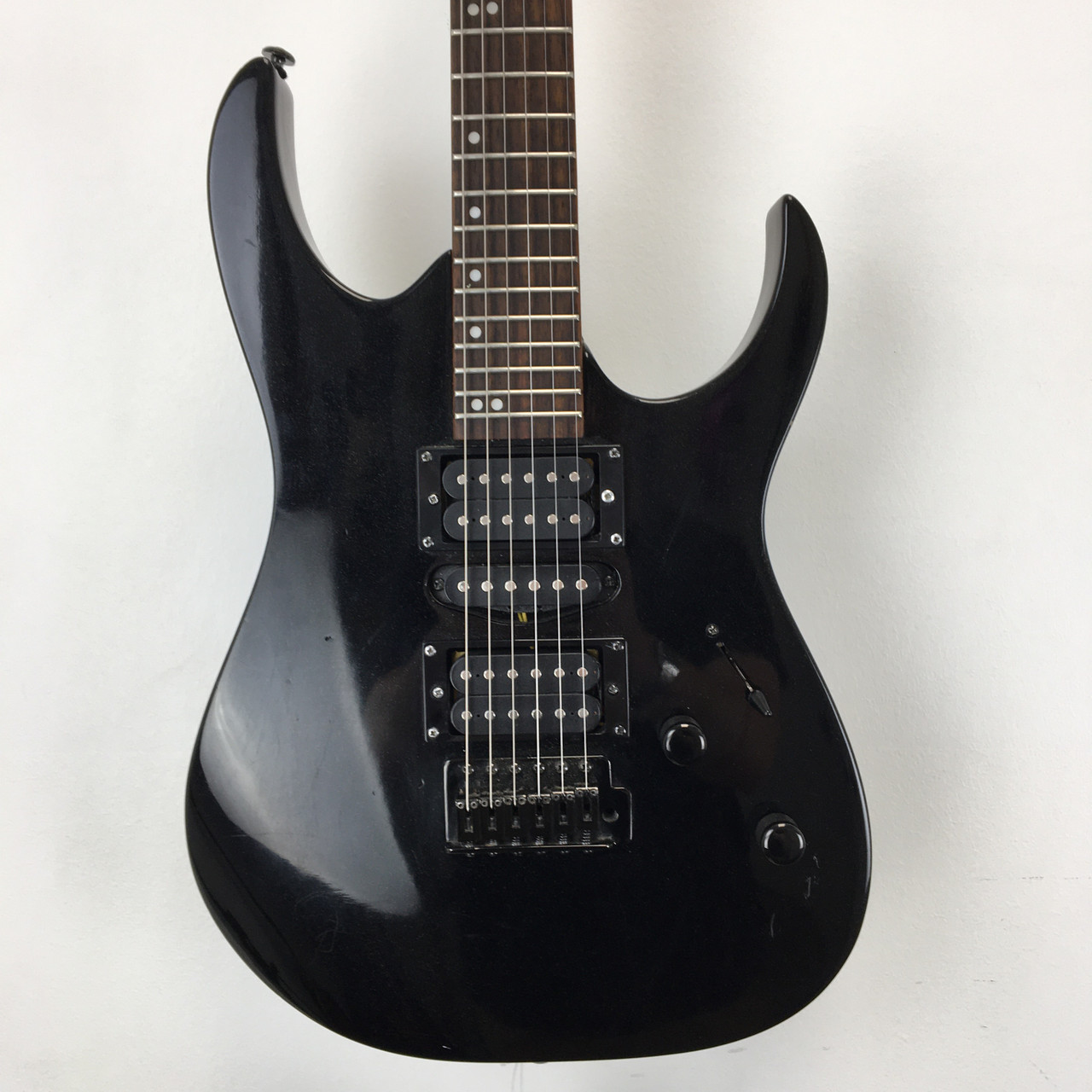 Used Washburn CHICAGO SERIES Super S Electric Guitar Black 6-String