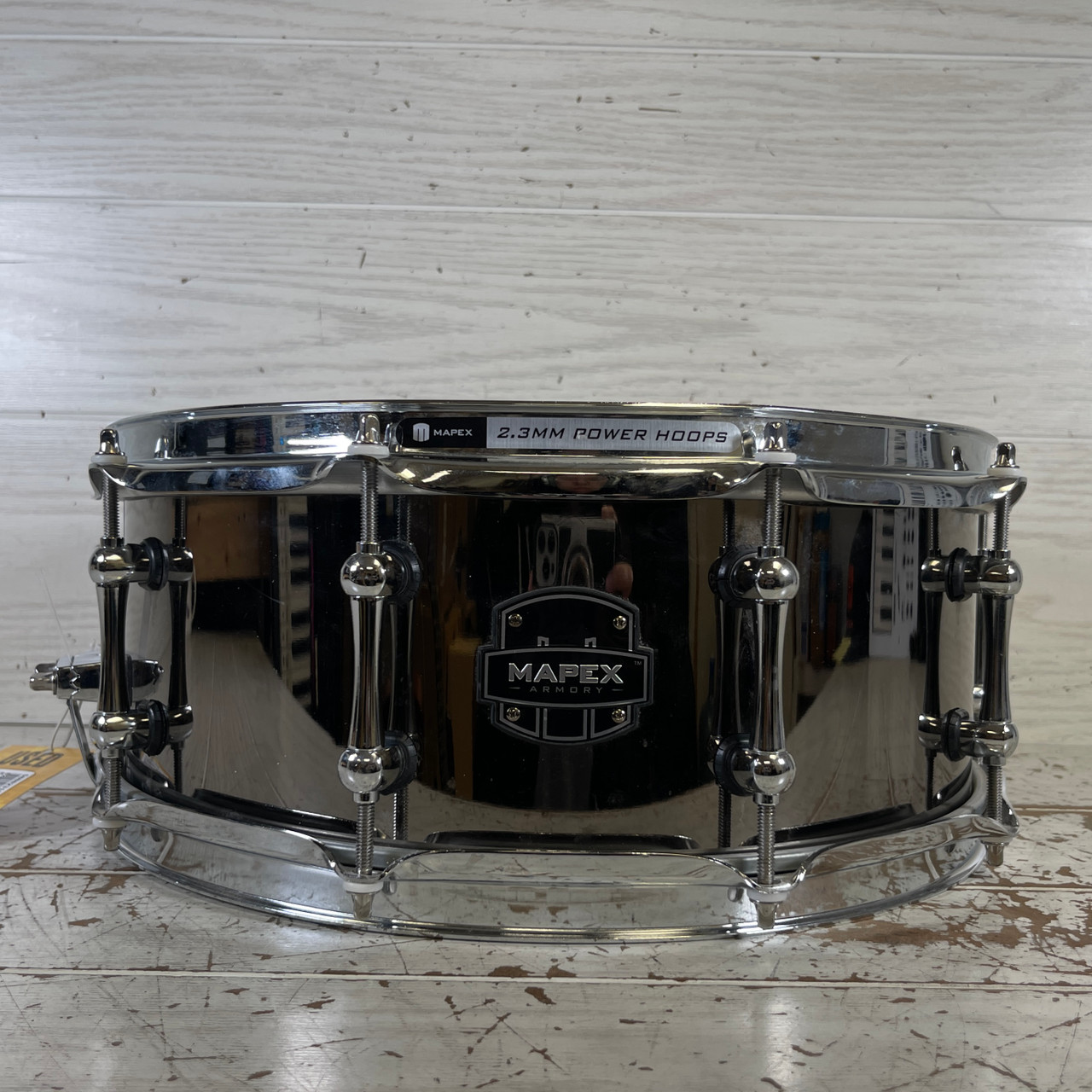 Used Mapex 14X5.5IN ARMORY TOMAHAWK Metal Snare Drum 14