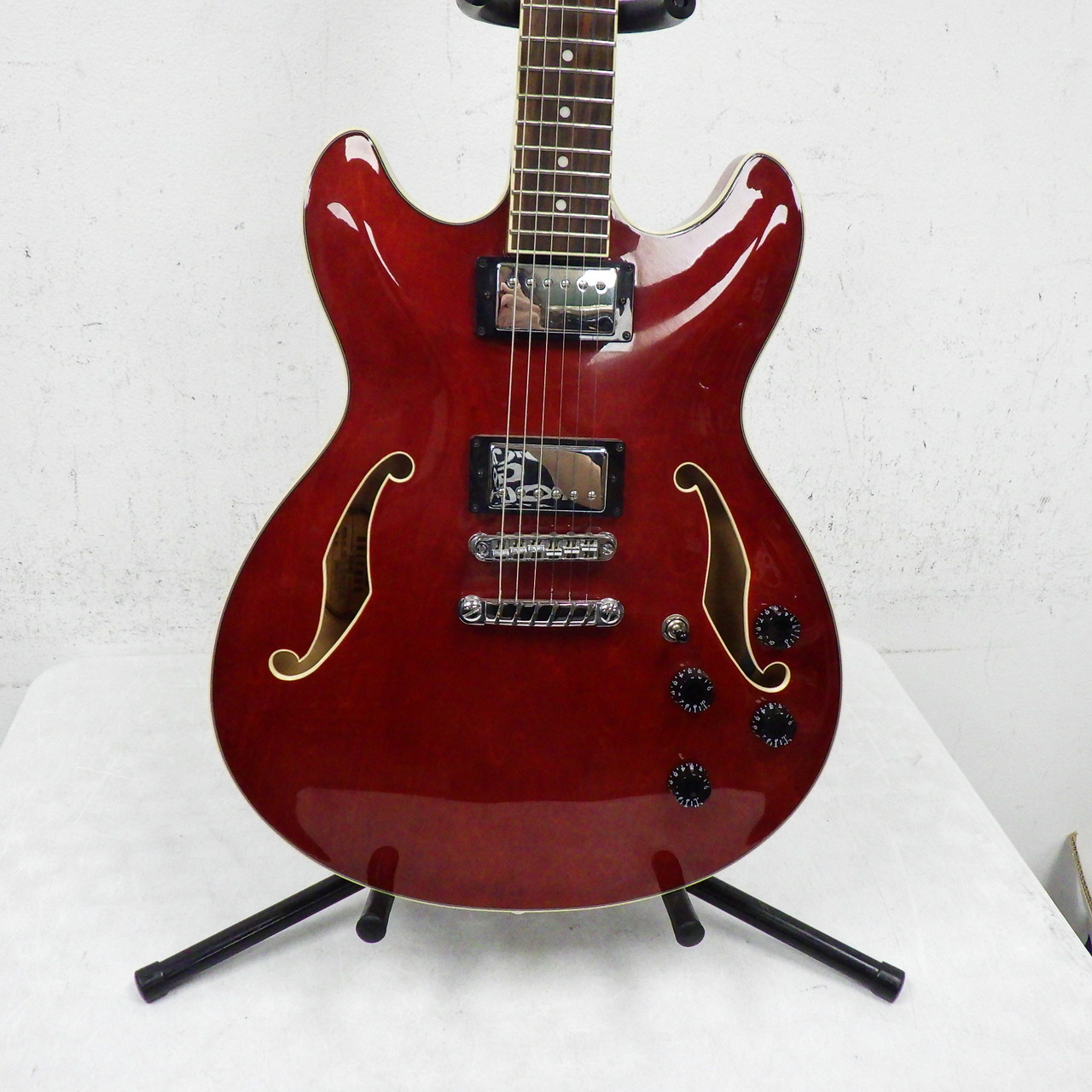 Used Ibanez ARTCORE AS73-TCR-12-01 Semi-Hollow Electric Guitar Red