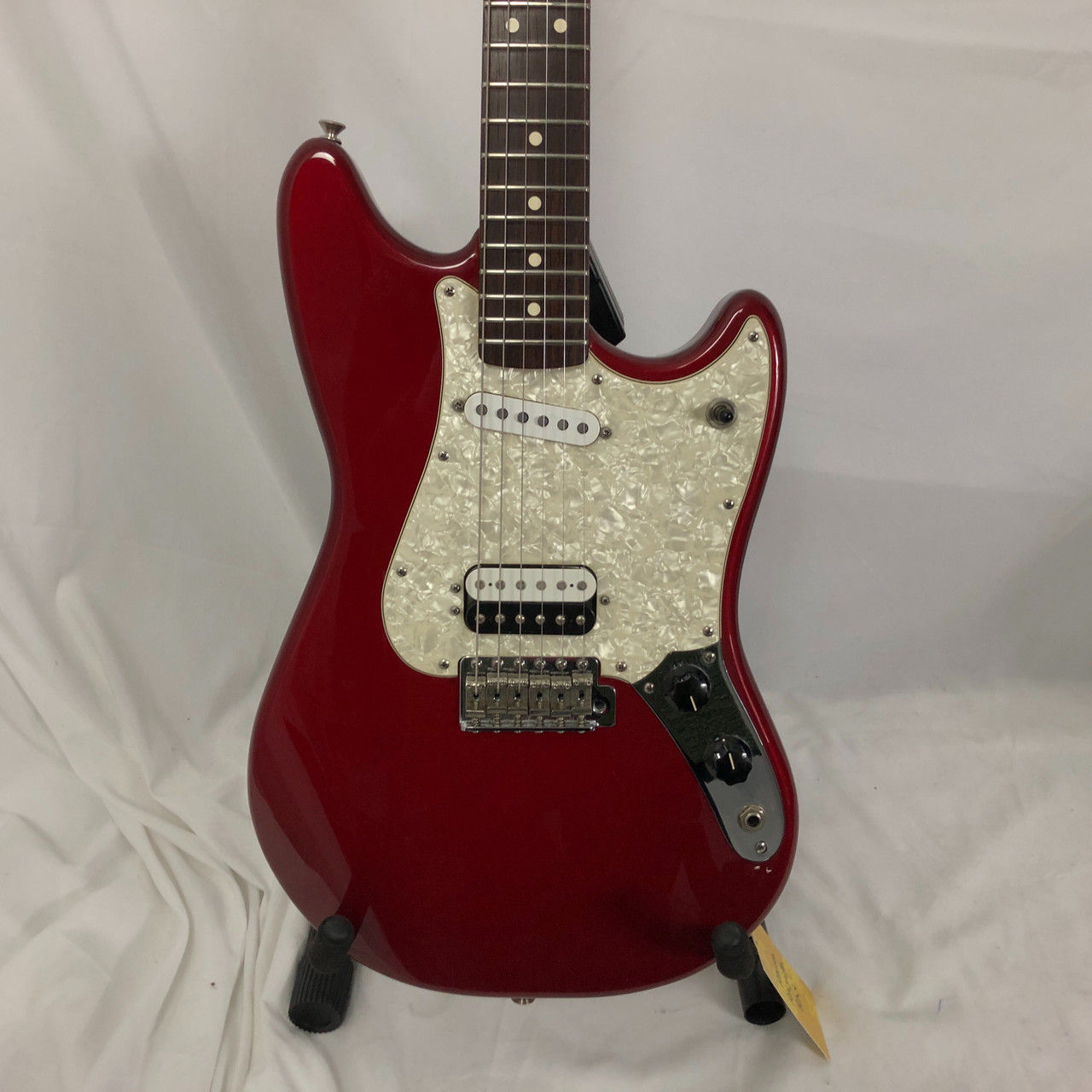 Used Fender CYCLONE Offset Double Cutaway Electric Guitar Red 6-String