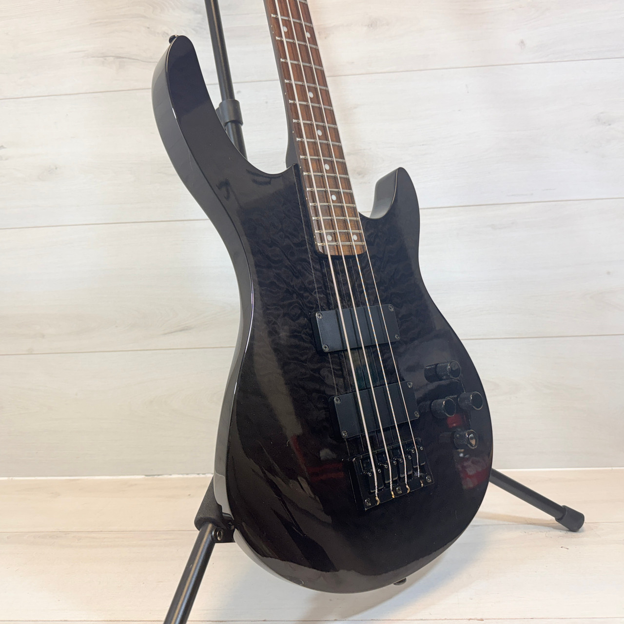Used Epiphone EMBASSY Bass Guitar Black 4-String