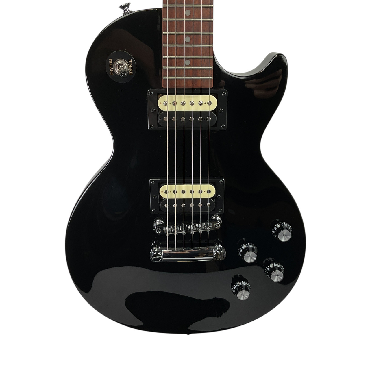 Used Epiphone LES PAUL STUDIO LT LP Type Electric Guitar Black 6 