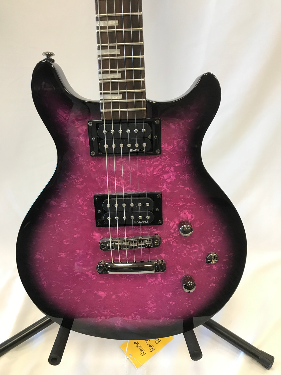 Used Daisy Rock ELITE EMG Double Cut Electric Guitar Custom