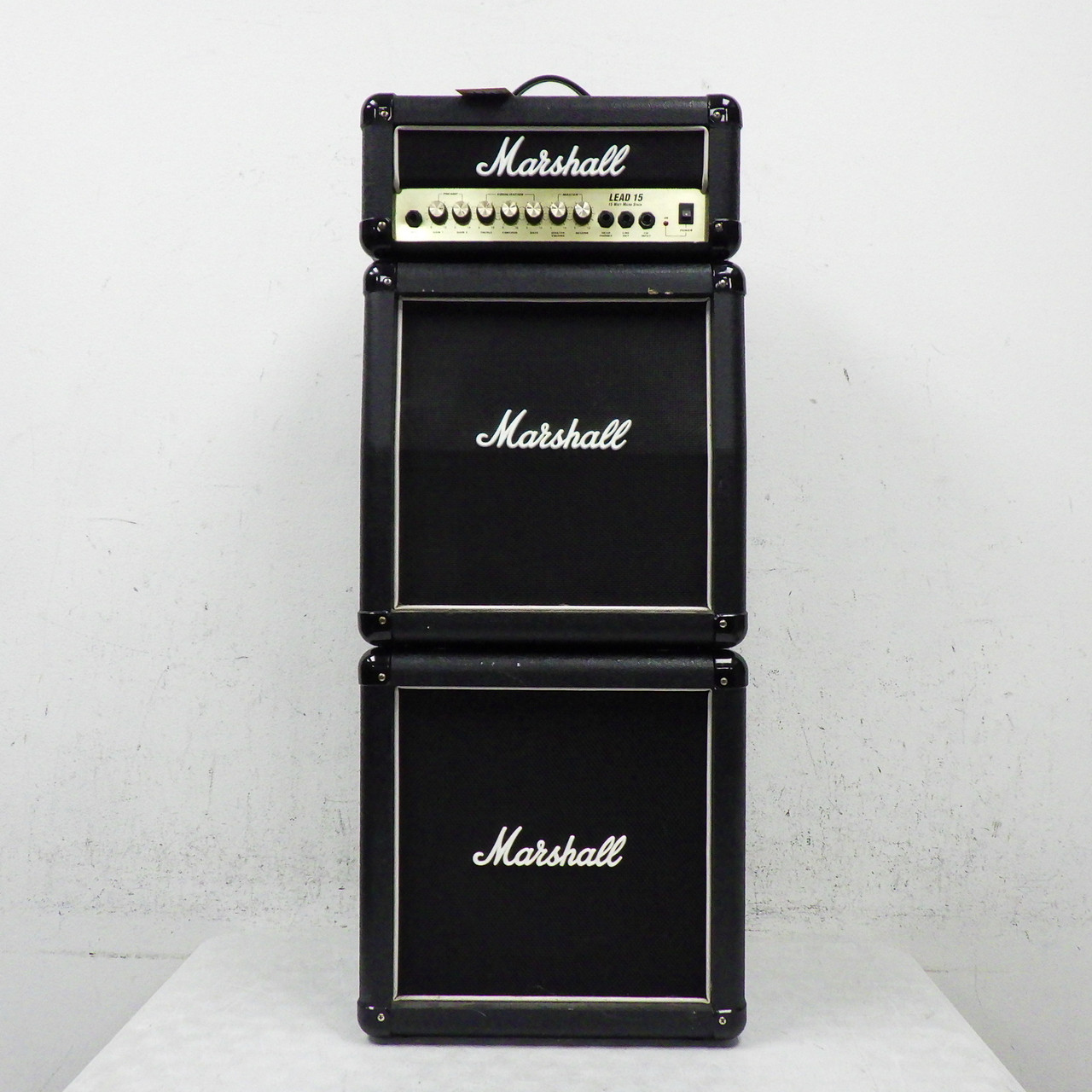 Used Marshall LEAD 15 MINI FULL STACK Solid State Guitar Head