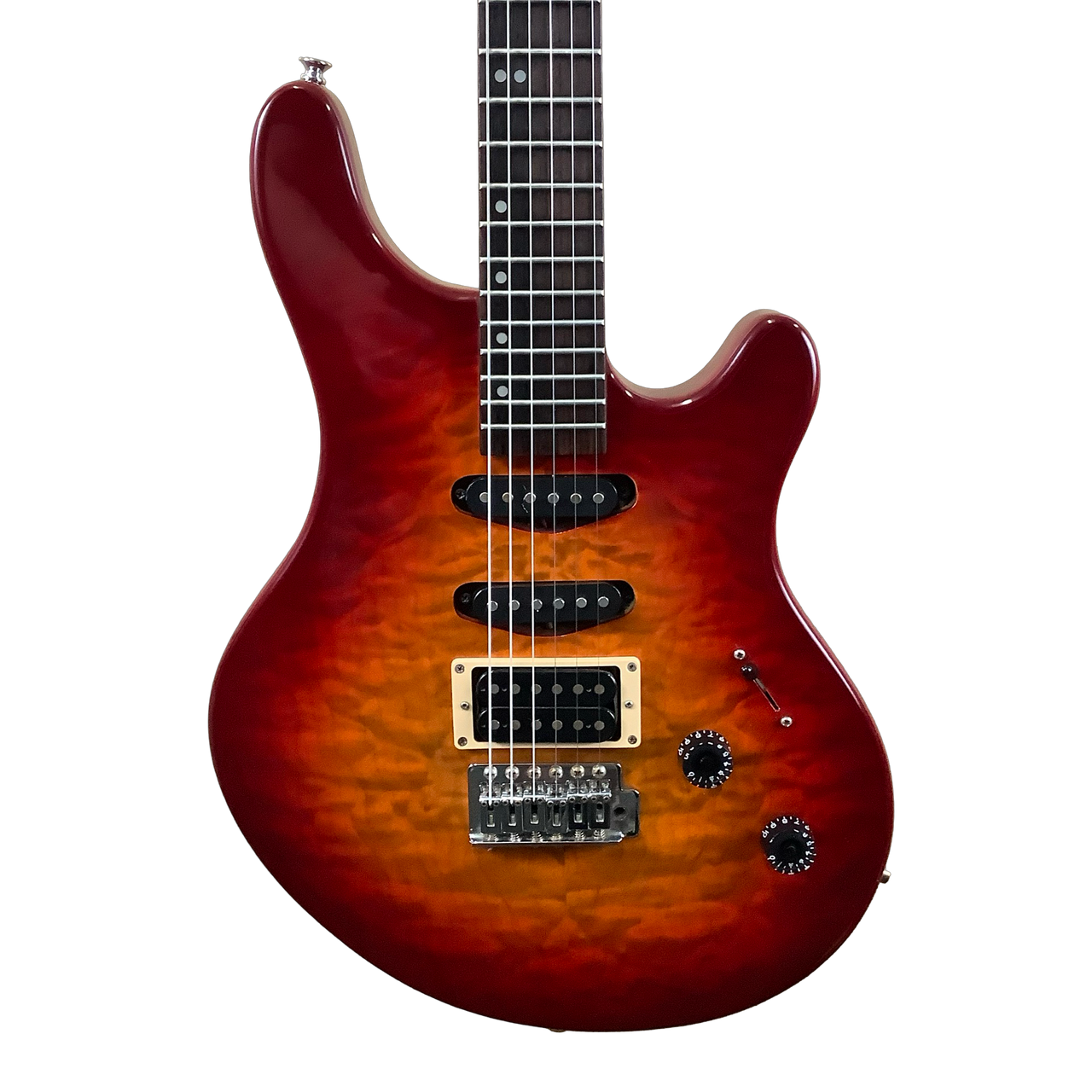 Used Washburn MAVERICK SERIES BT-4 Q/CS Electric Guitar