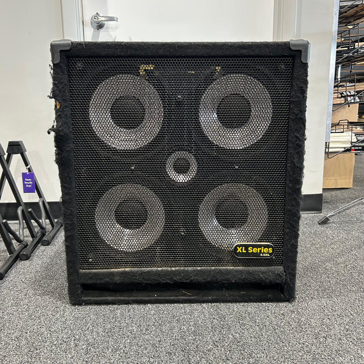 Used Hartke 4.5XL 4 x 10 Bass Guitar Cabinet 4 x 10