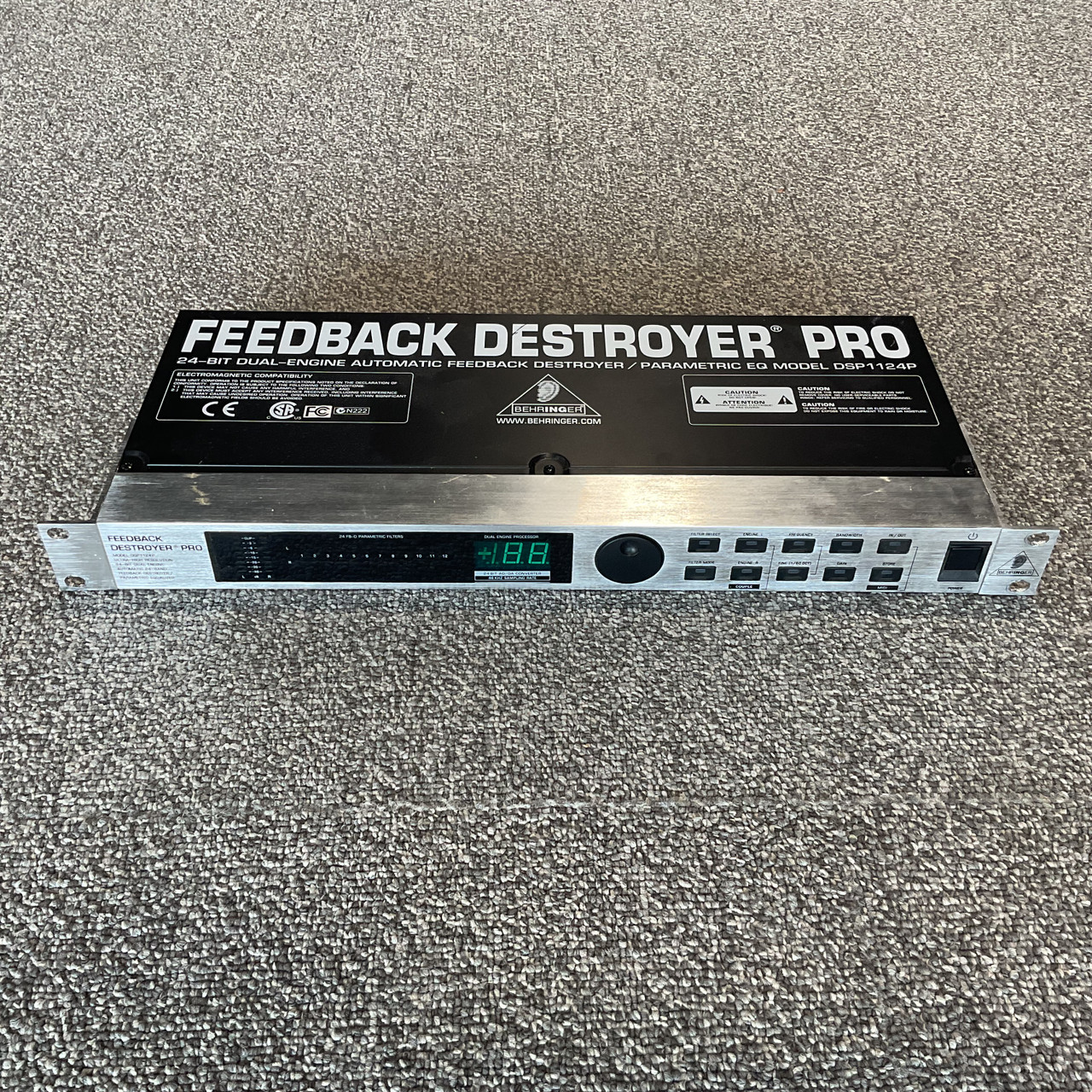 Used BEHRINGER DSP1124P FEEDBACK DESTROYER PRO
