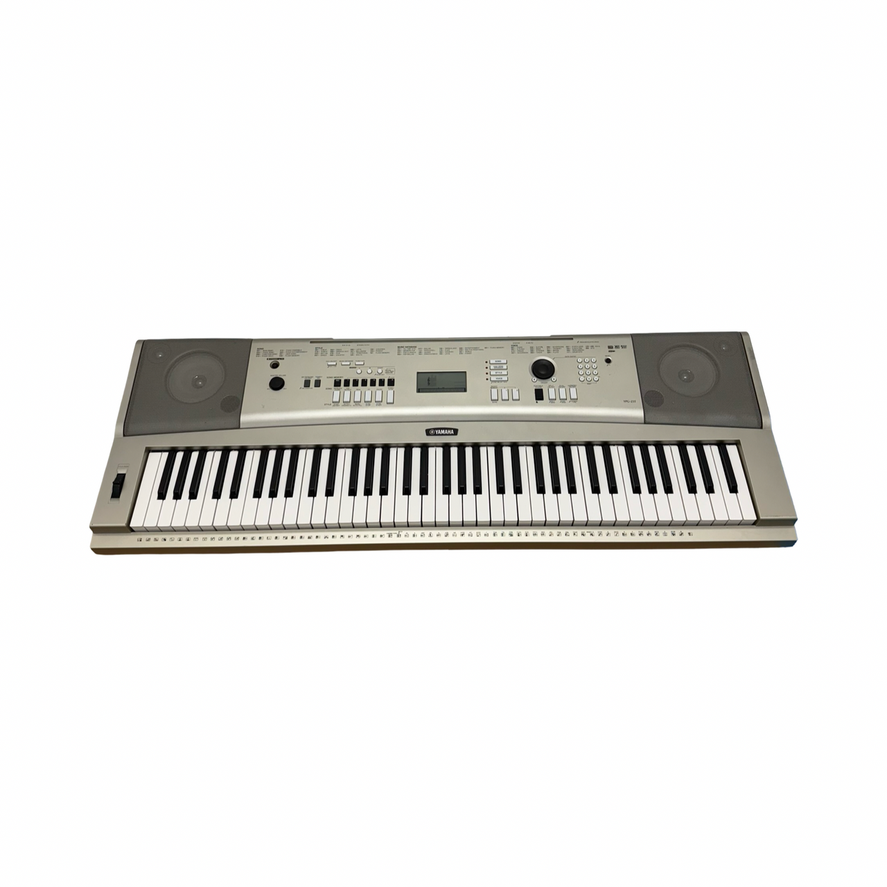 Used Yamaha YPG-235 SOFT TOUCH PORTABLE KEYBOARD 76-Key Keyboard 