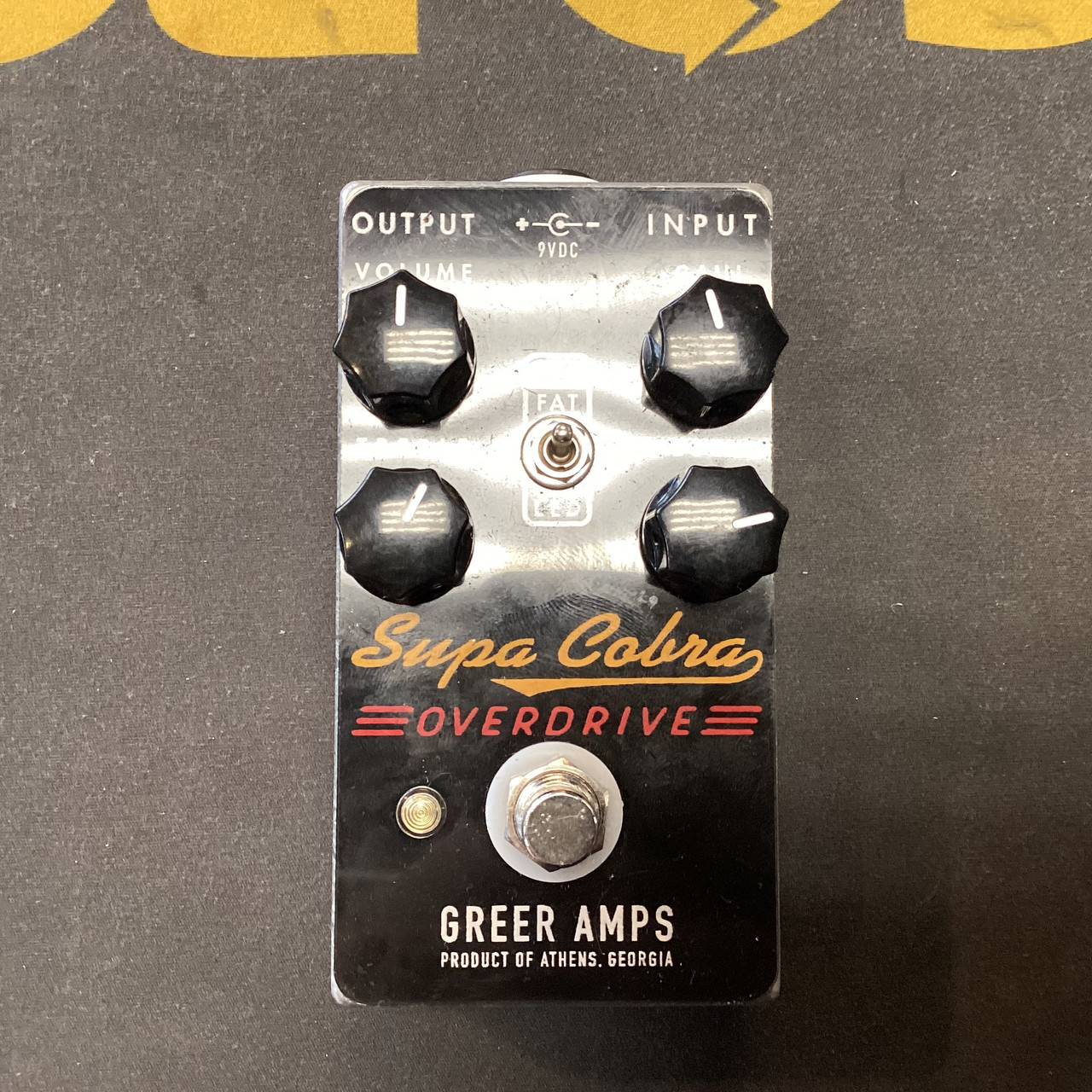 Used GREER AMPS SUPA COBRA Overdrive Pedal