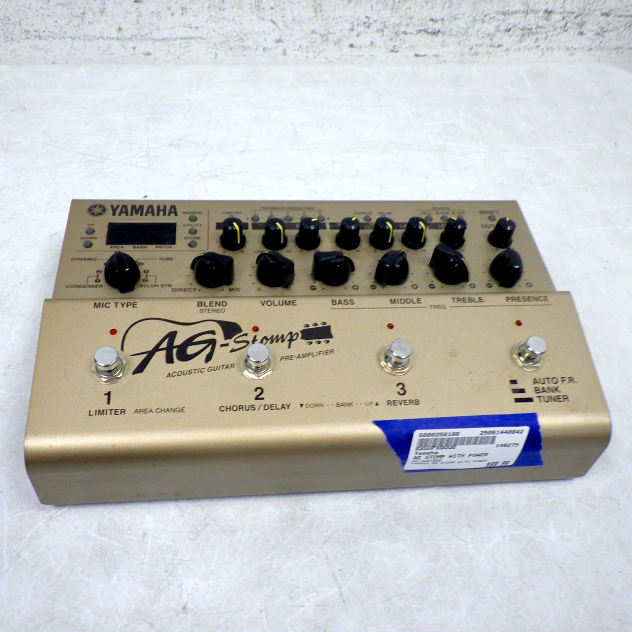 YAMAHA AG-STOMP アコギ用プリアンプ兼エフェクター
