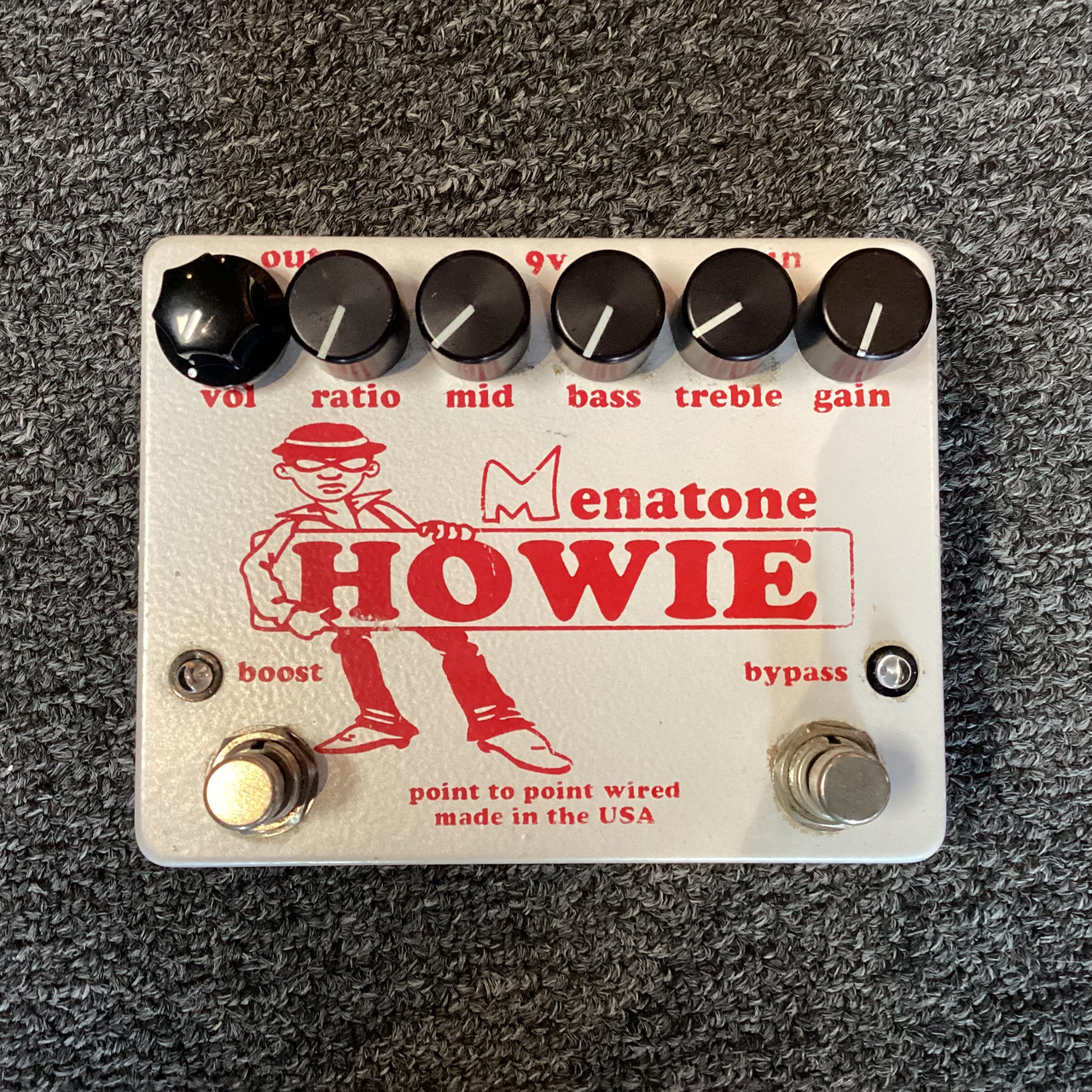 [廃盤希少] Menatone HOWIE 7knob 廃盤希少] Menatone HOWIE 7knob Menatone Howie Deluxe｜ミュージック