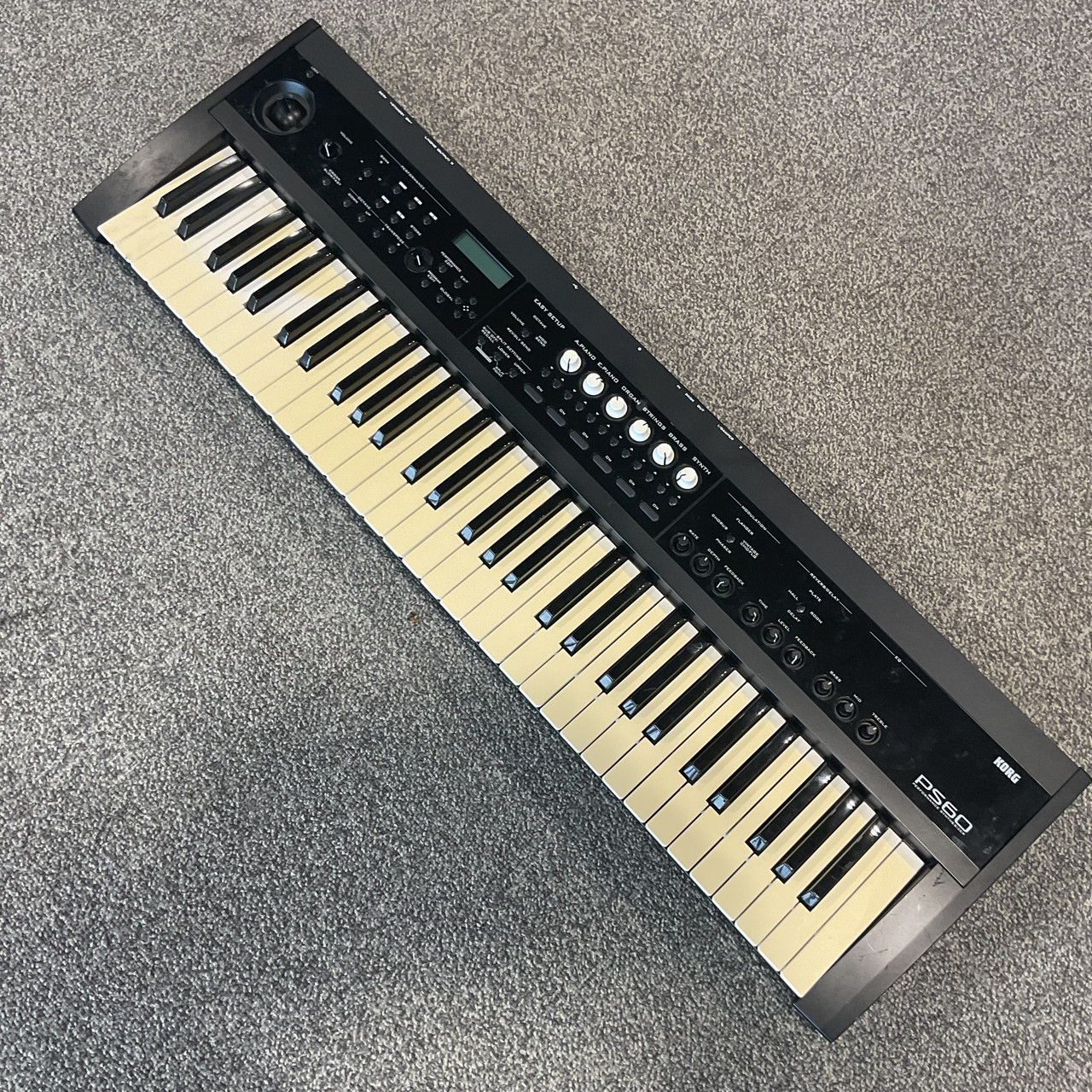 Used KORG PS60 Synthesizer 61-Key