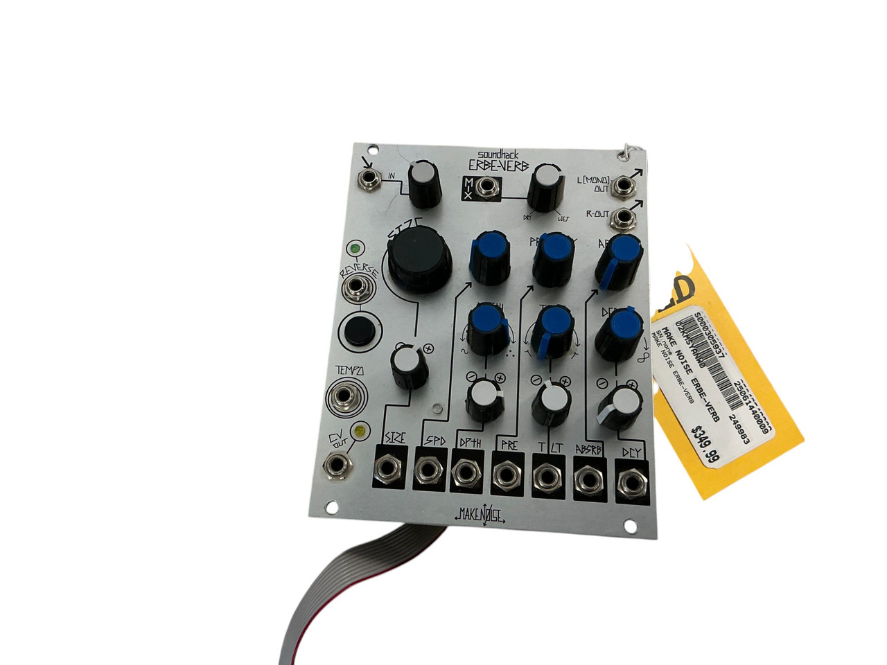 Used MAKE NOISE ERBE-VERB Modular Synthesizer Rackmount