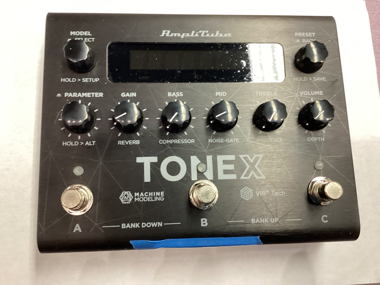 IK MULTIMEDIA TONEX Pedal【USED】 IK Multimedia ToneX Pedal - Secondhand at Gear4music
