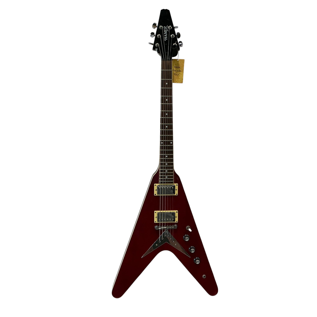 ギター HAMER Vector XT Hamer Vector Xt Series BLACK Flying V Electric