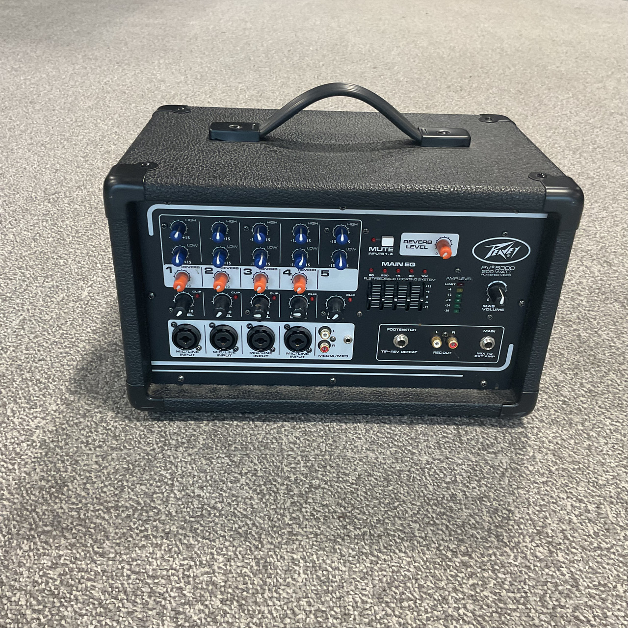 Used PEAVEY PV 5300 Powered Mixing Head