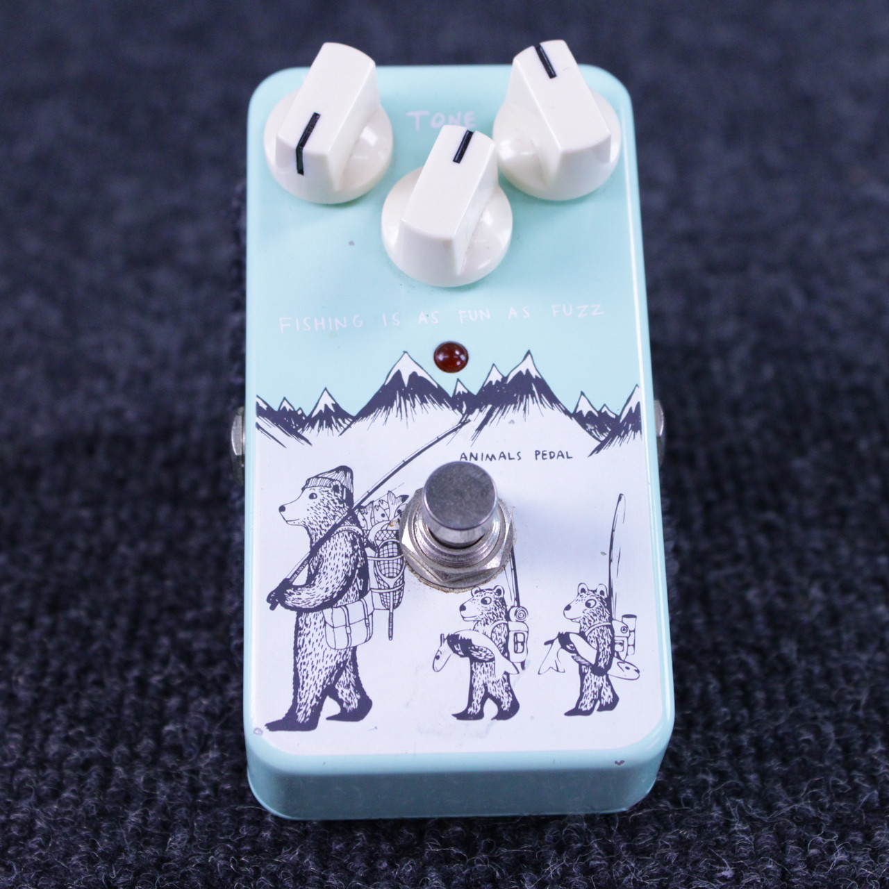 Used ANIMAL PEDAL FISHING IS AS FUN AS FUZZ Fuzz Pedal