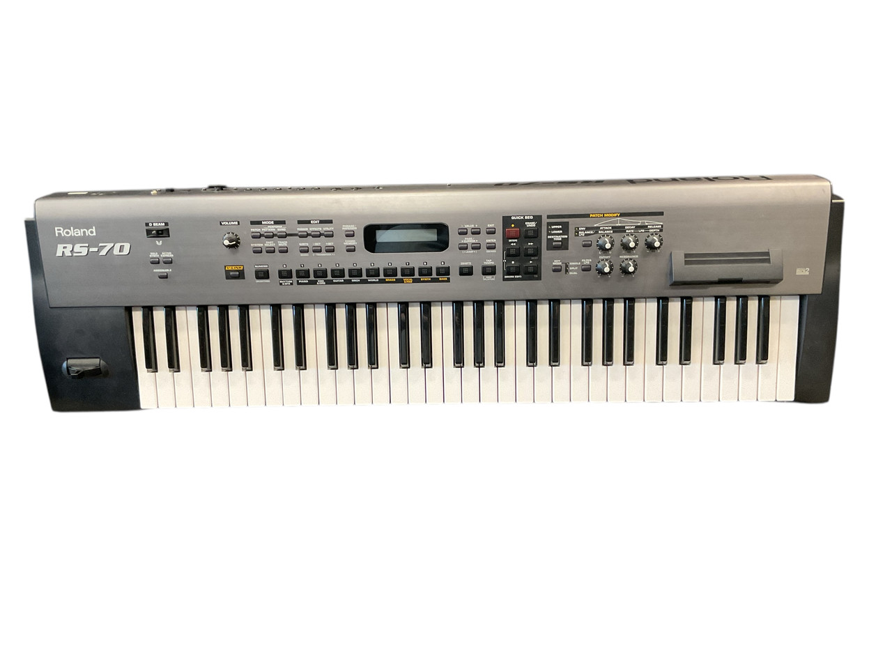 【動作良好】Roland RS-70 RS70 シンセサイザー ローランド Roland's RS-70 Synthesizer workstation: Style for a mile - YouTube