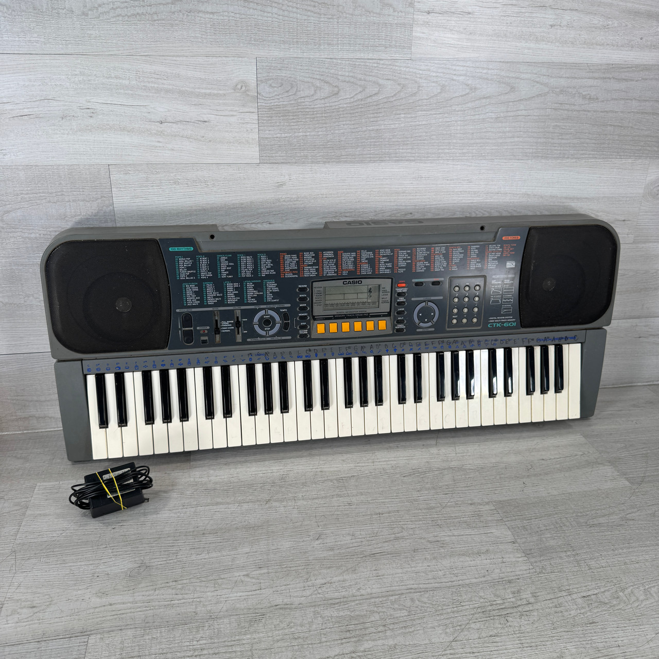 Used Casio CTK-601 Keyboard - 61-key