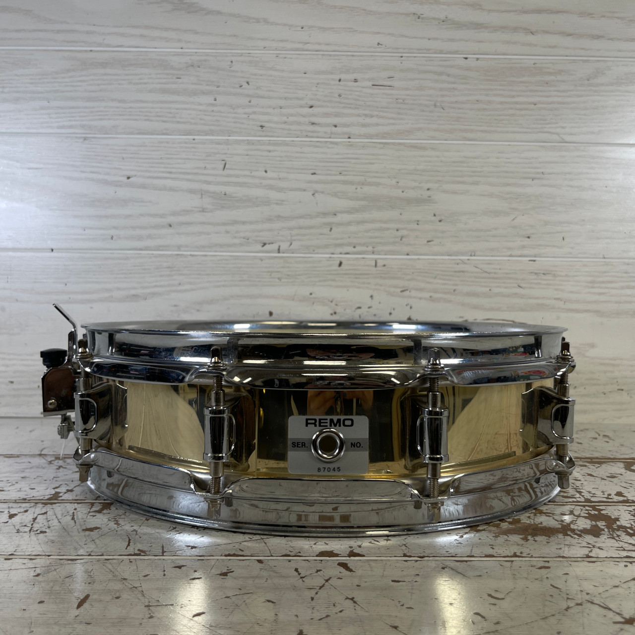 Used Remo 14X4 QUADURA PICOLLO SNARE Vintage Snare Drum 14