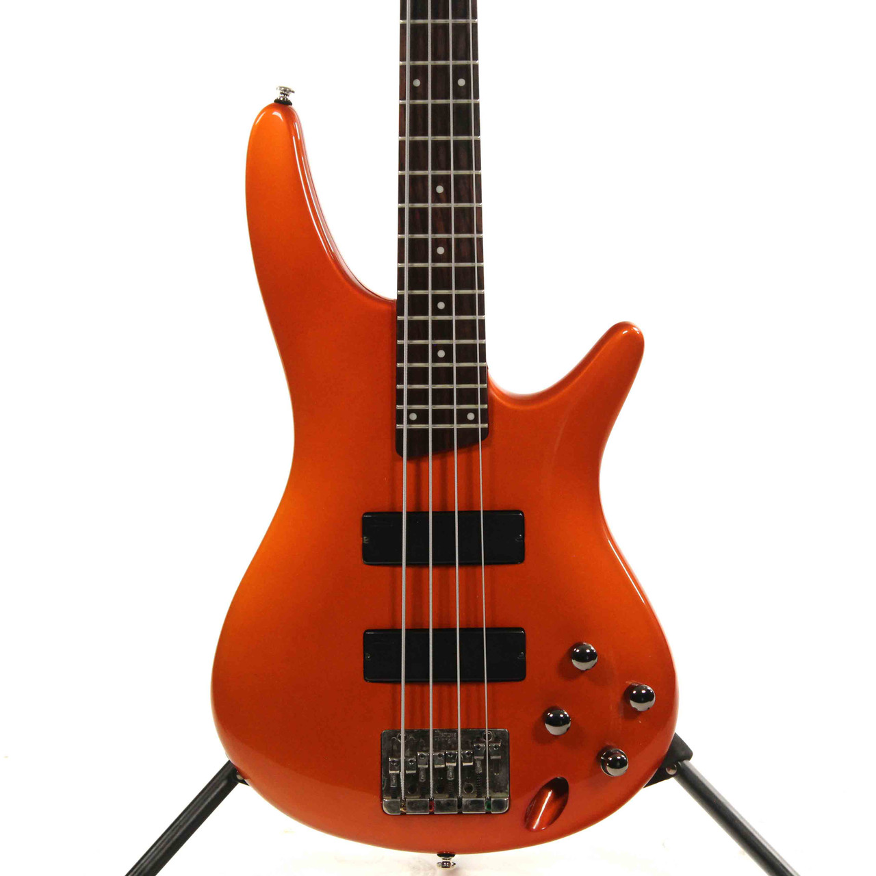 Used Ibanez SR300 J Type Bass Guitar Orange 4-String