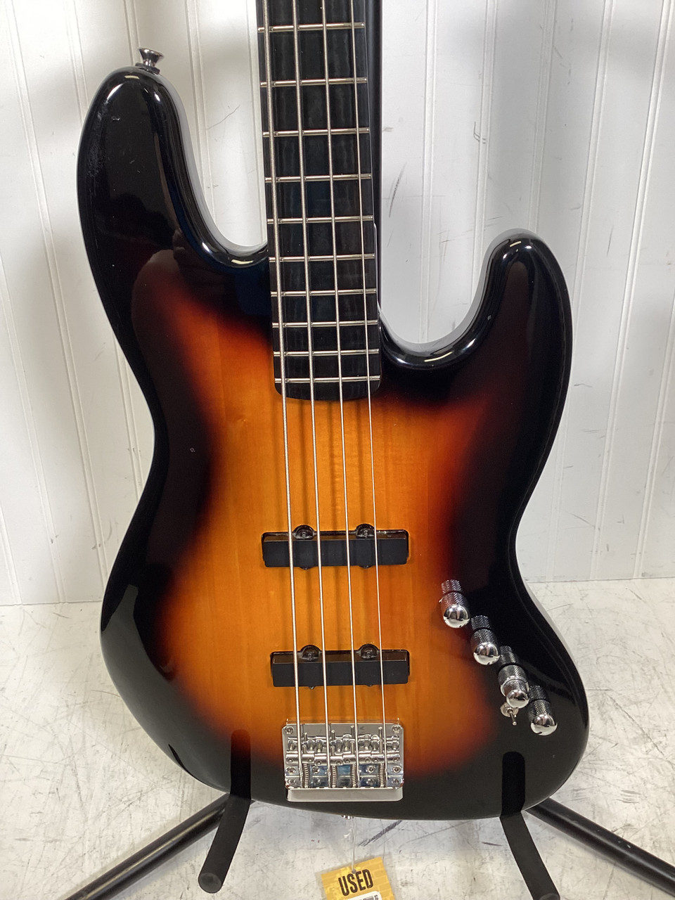 ベース squier Deluxe Jazz Bass Active Fender Squier Deluxe Jazz Bass Active V 5-String Electric Bass