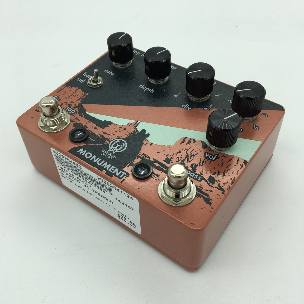 WALRUS AUDIO MONUMENT V１ Monumental Harmonic Stereo Tremolo