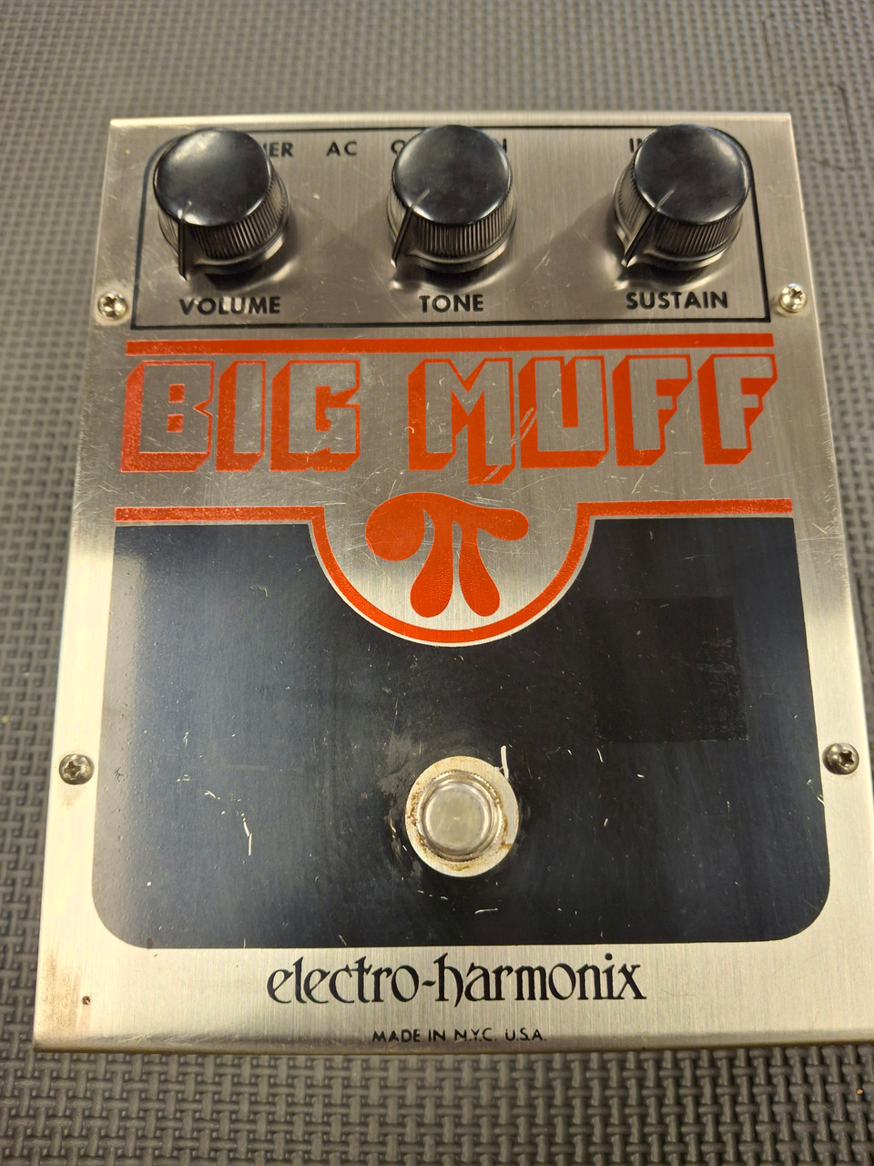 Used Electro Harmonix (E/H) BIG MUFF PI Distortion Pedal