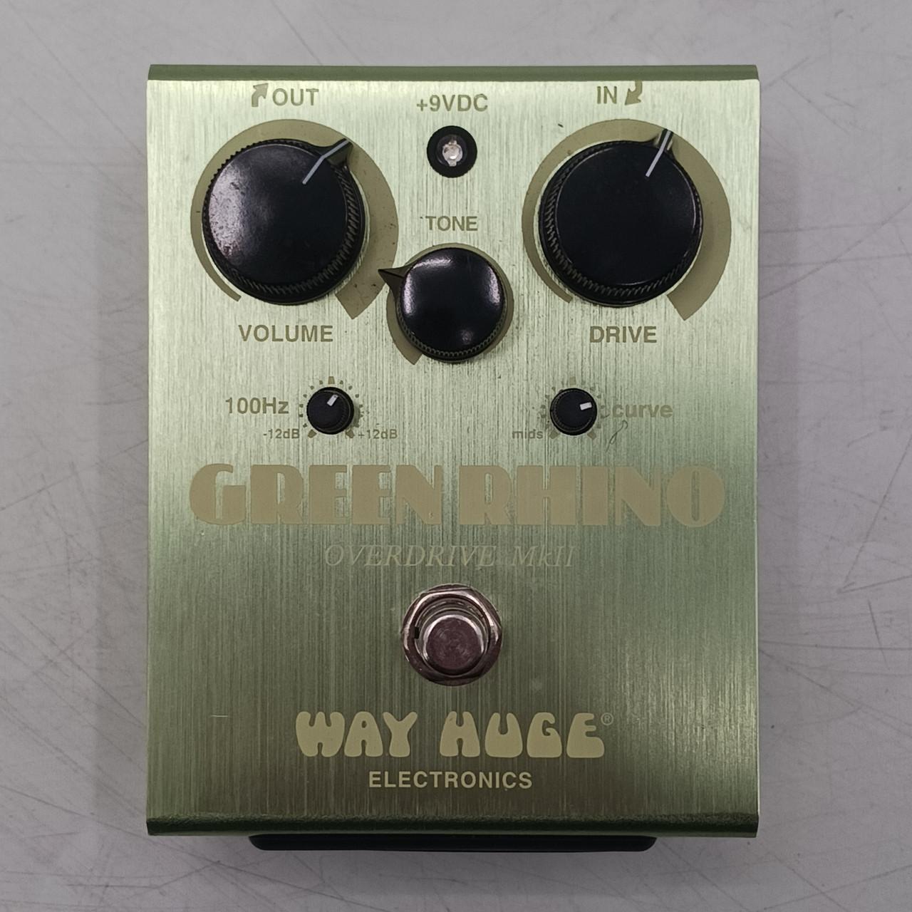 ギター WAY HUGE GREEN RHINO OVERDRIVE MkII Way Huge Electronics Green Rhino MkII Overdrive - What To