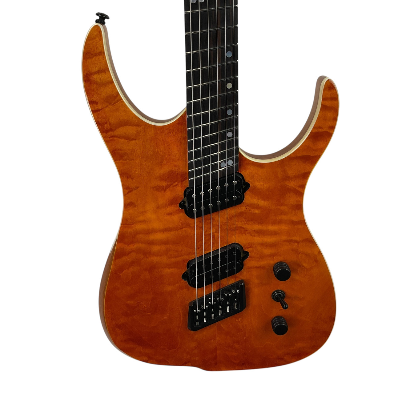 Used ORMSBY HYPE GTR 6 RUN 15B Modern Metal Electric Guitar Amber 