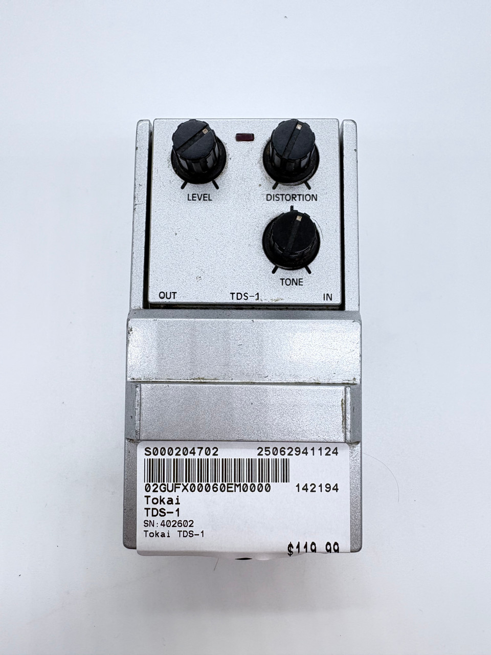 Used Tokai TDS-1 Distortion Pedal Used Tokai TDS-1 Distortion Pedal