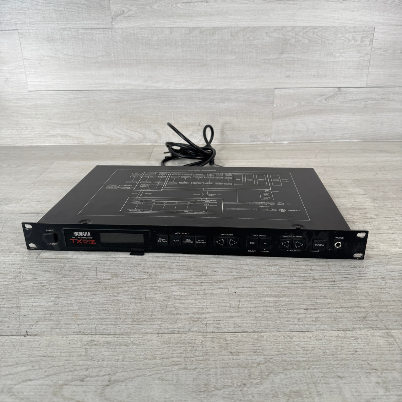 Used Yamaha Vintage TX81Z Rackmount FM Tone Generator