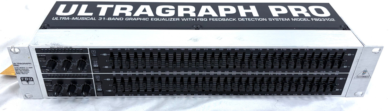 Used Behringer FBQ3102 ULTRAGRAPH PRO Equalizer