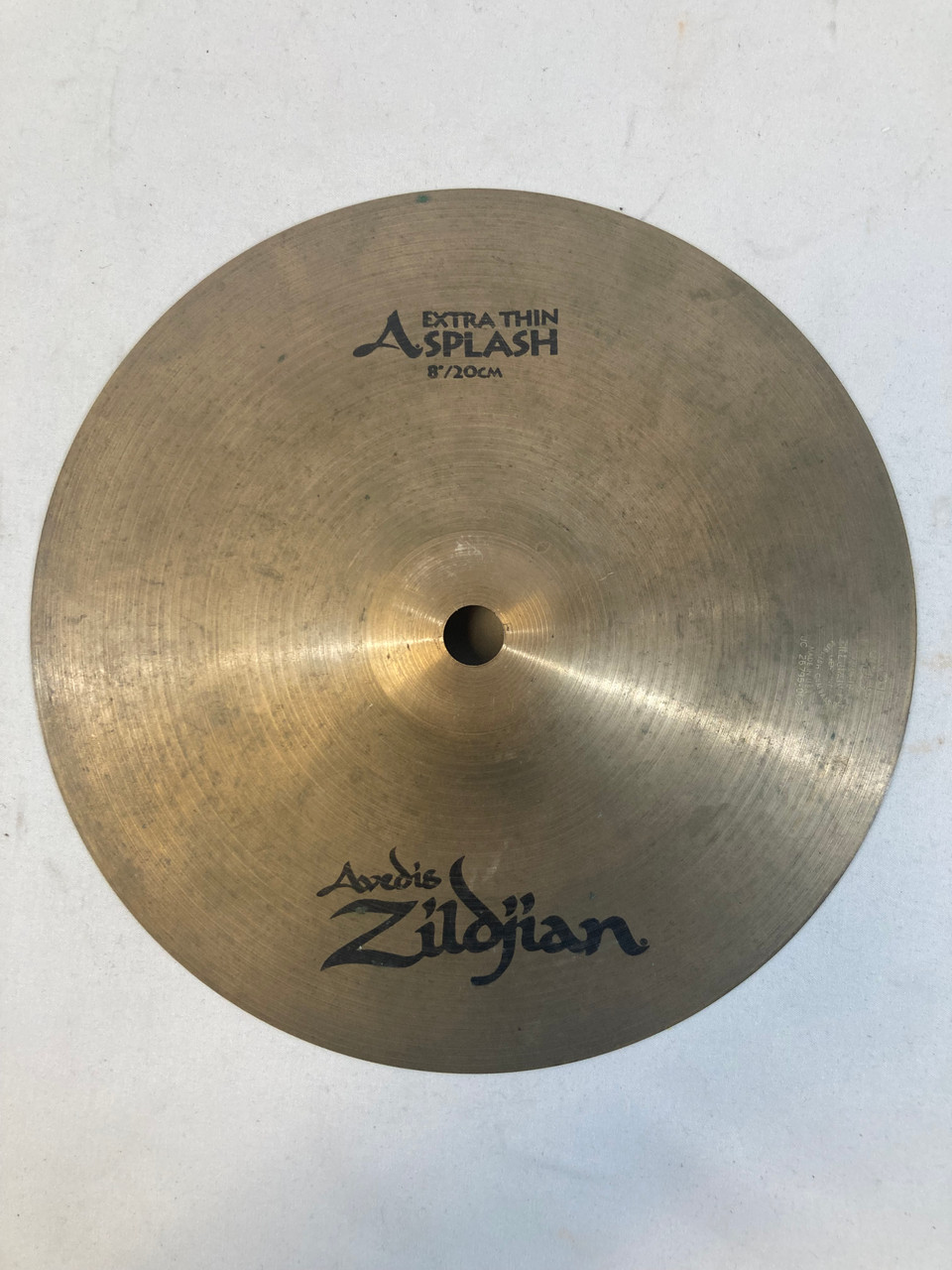 Used Zildjian 8 IN A SERIES EXTRA THIN SPLASH Cymbal