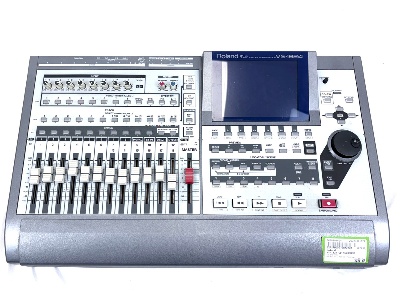【希少】Roland VS-1824 デジタルスタジオワークステーション Used Roland VS-1824 CD RECORDER Recording Device