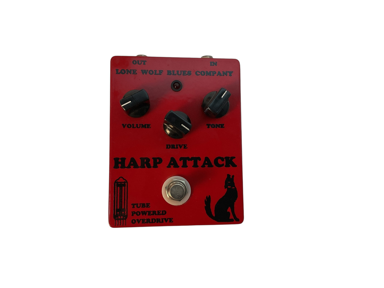 新品 Lone Wolf Blues Company Harp Attack Used Lone Wolf Blues Company HARP ATTACK Overdrive Pedal