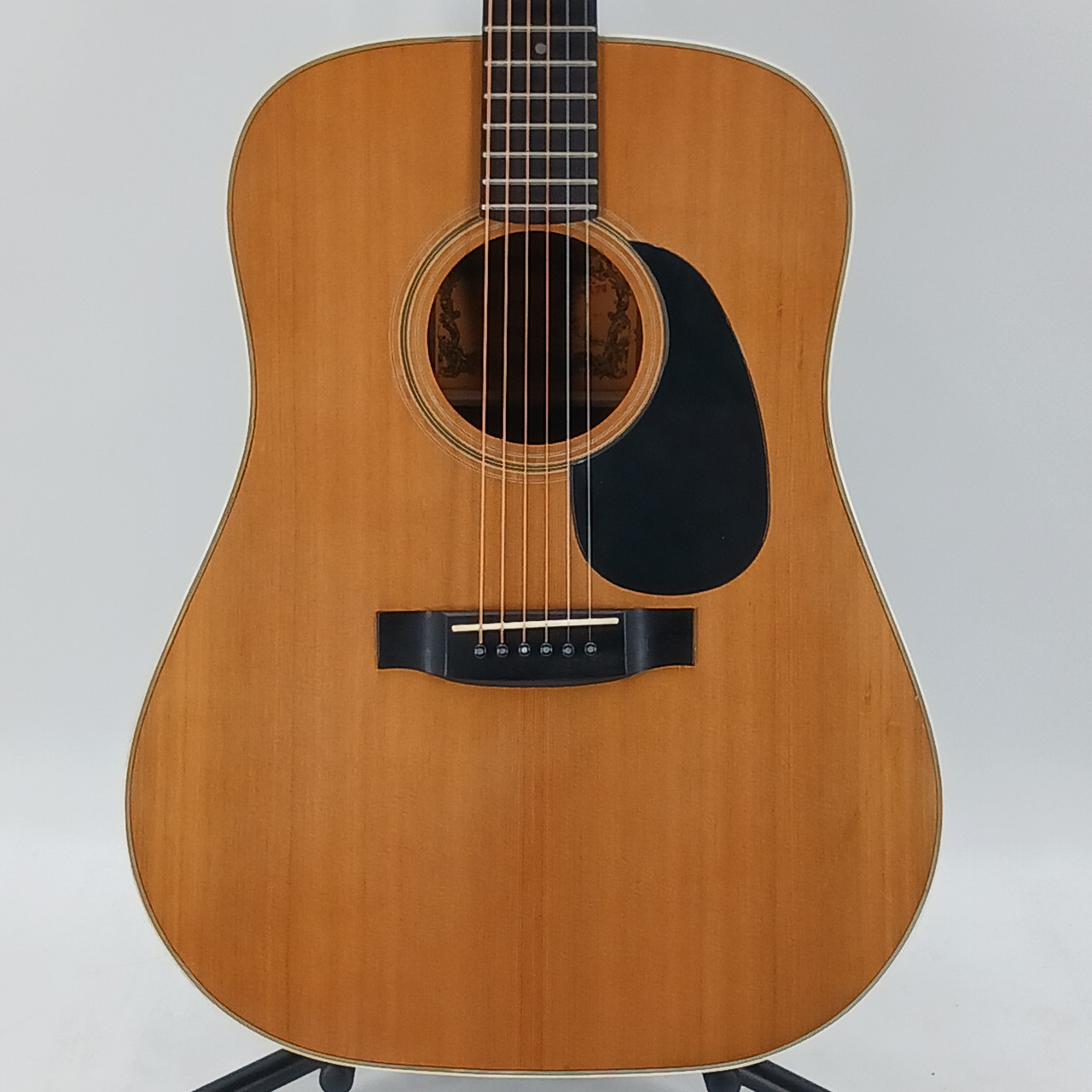 Used YAMAKI DELUXE FOLK Vintage Laminate Top Acoustic Guitar Natural