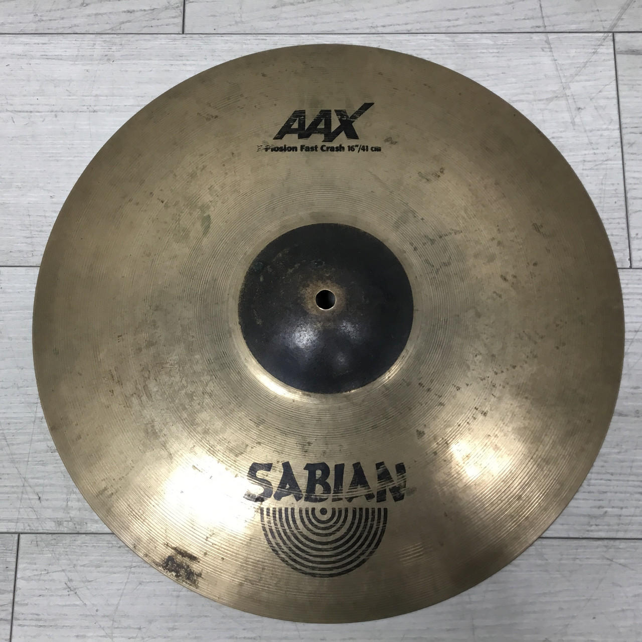 Used Sabian AAX XPLOSION 16 CRASH Crash Cymbal 16