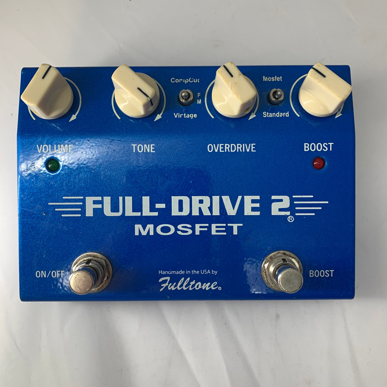 Used Fulltone FULL DRIVE 2 MOSFET Overdrive Pedal