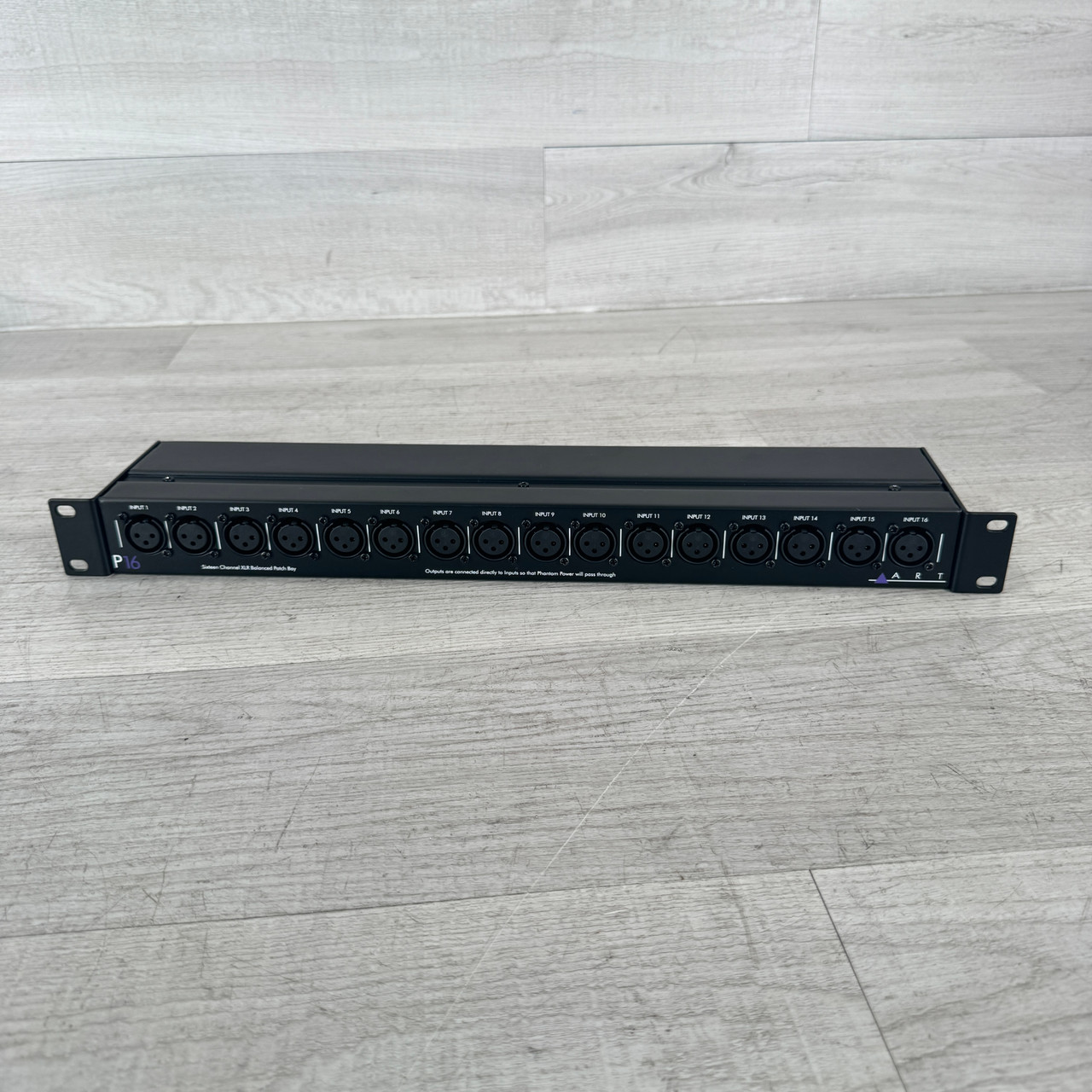 ART P16 16ch Balanced PatchBay パッチベイ P16 16-Channel