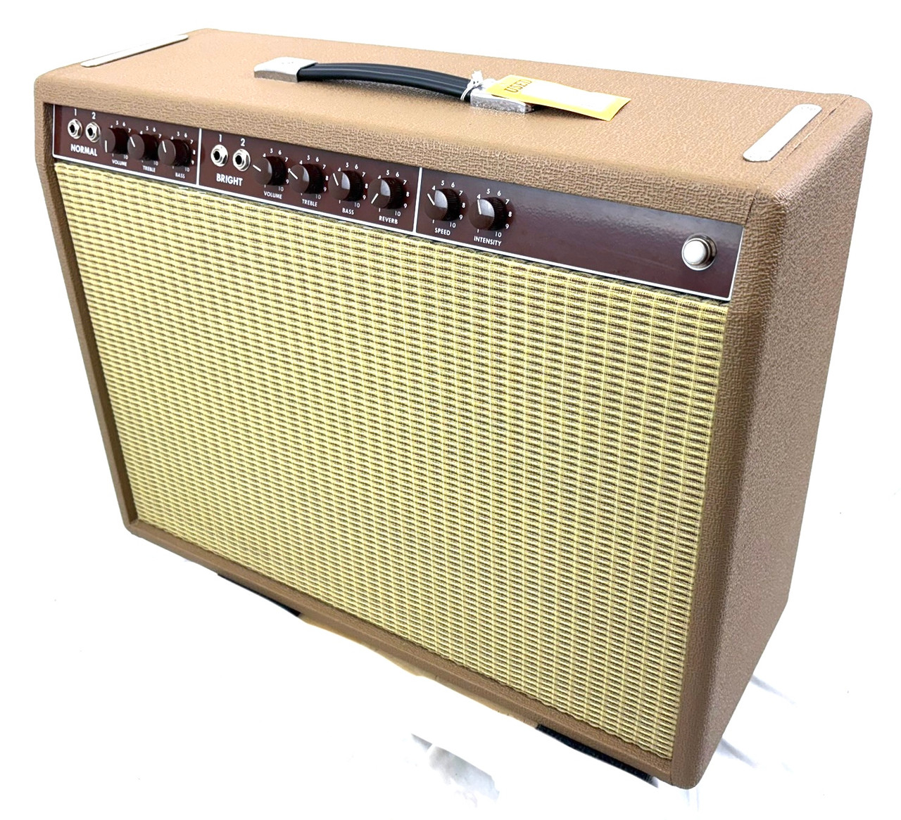 その他 two face solid brass Used Mojotone BROWNFACE VIRBOVERB 2 x 10 Tube Combo Amplifier 2 x 10