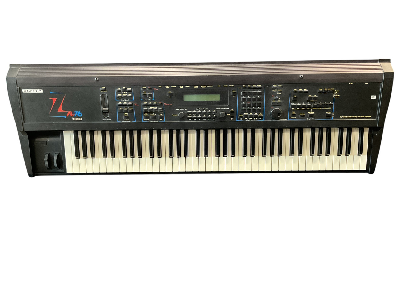 Used Ensoniq ZR-76 76-Key Synthesizer 76-key