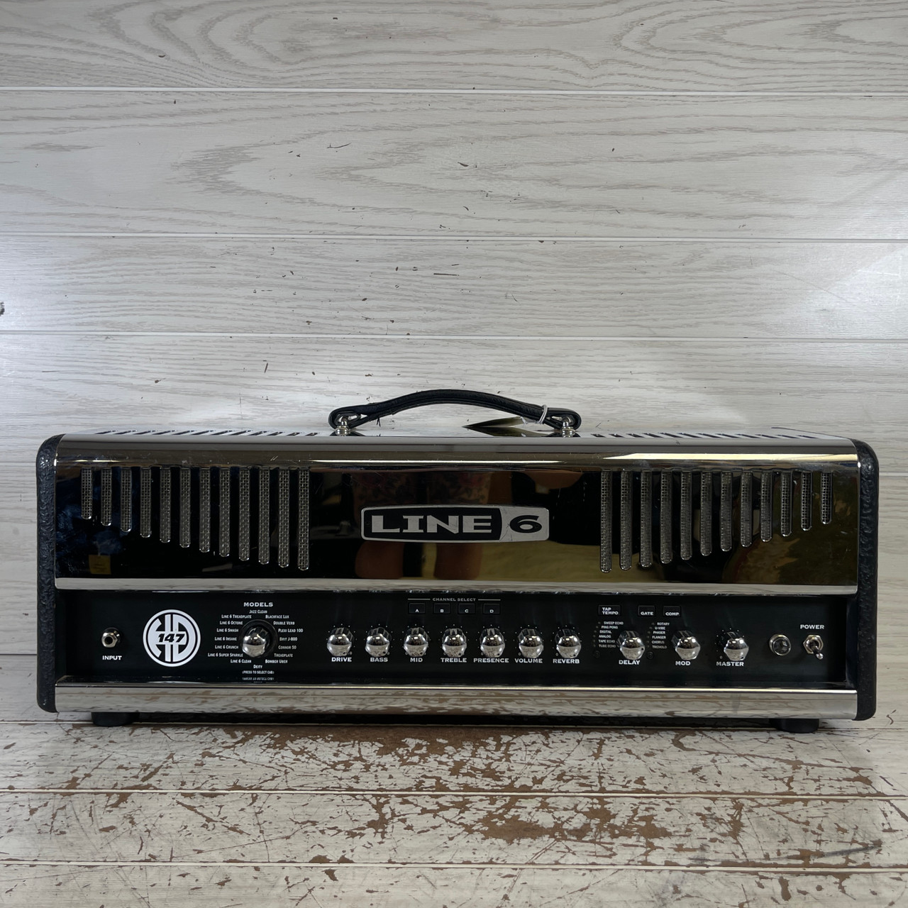 Used Line 6 HD147 Solid State Guitar Head