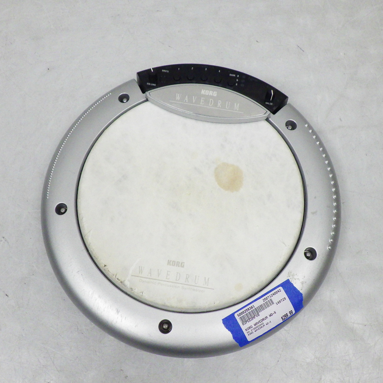 Used KORG WAVEDRUM WD-X Electronic Drum Pad