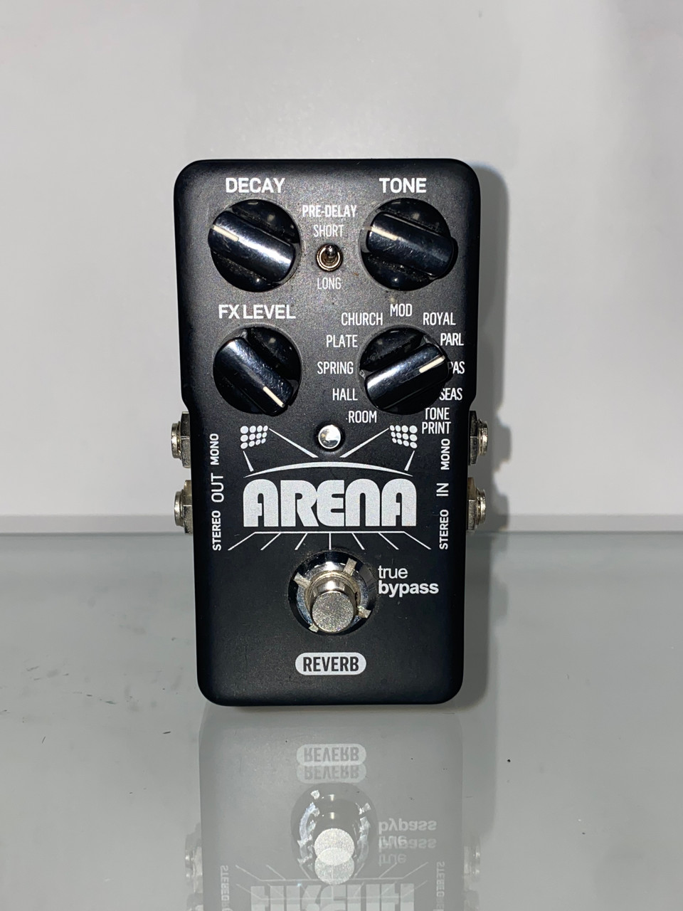 Used TC Electronic ARENA REVERB PEDAL Vintage Reverb Pedal