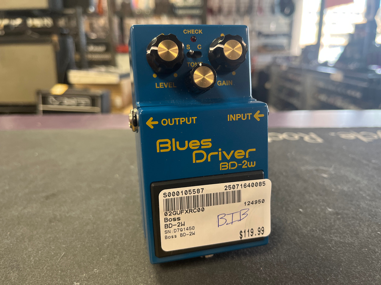 Used Boss BD-2W Overdrive Pedal