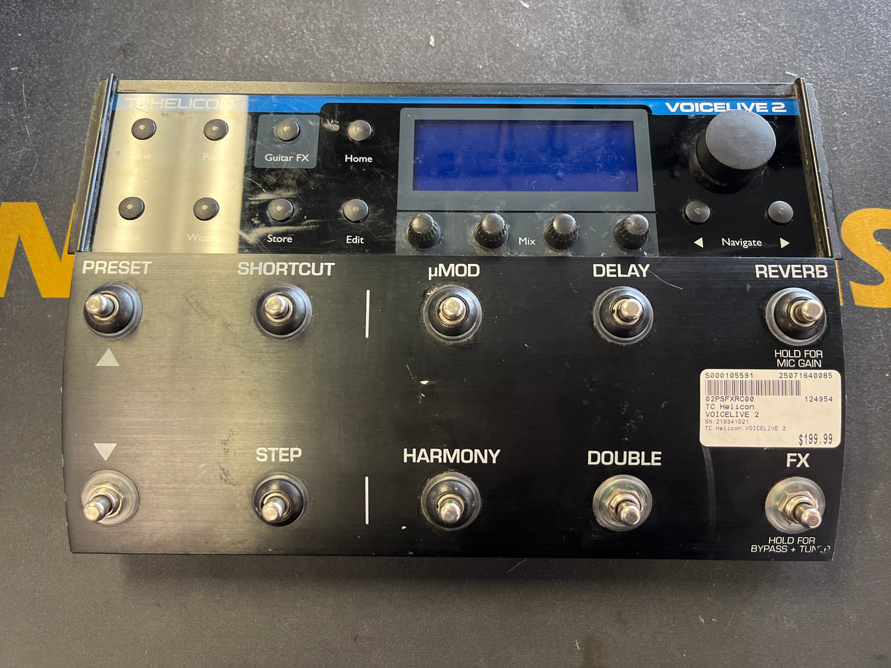 Used TC Helicon VOICELIVE 2 Multi Effects