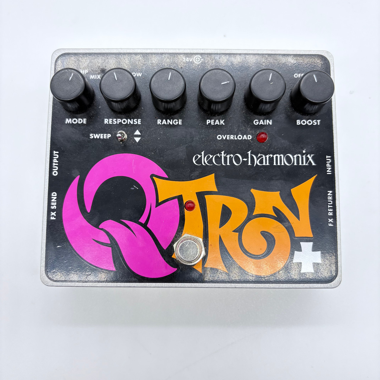 Used Electro Harmonix (E/H) QTRON PLUS ENVELOPE FILTER W/AC Filter